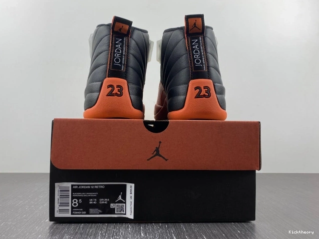 Kicktheory WMNS Jordan 12 Brilliant Orange FD9101-081 Air 0817